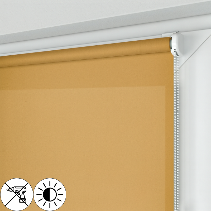 Rolety mini z tkaniną standard jednolitą