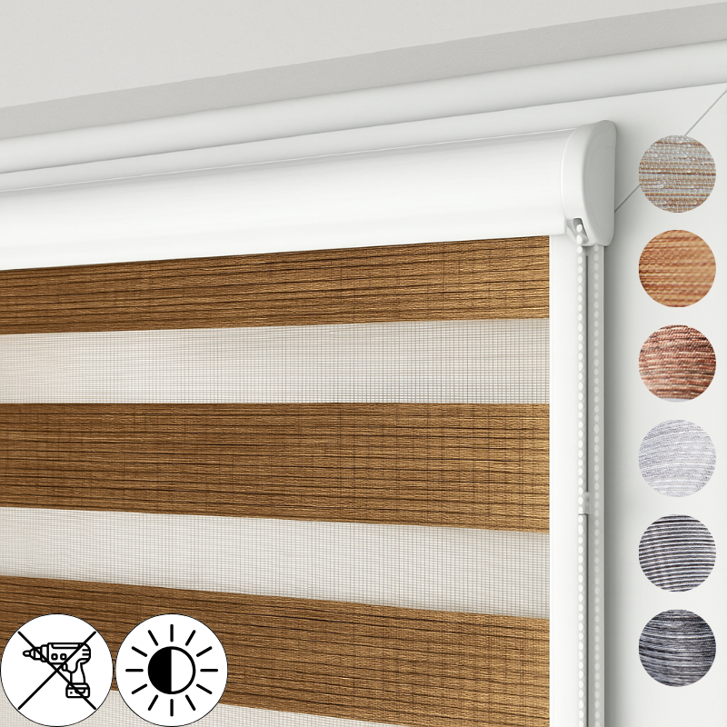 Rolety Dzień i Noc w kasecie przestrzennej